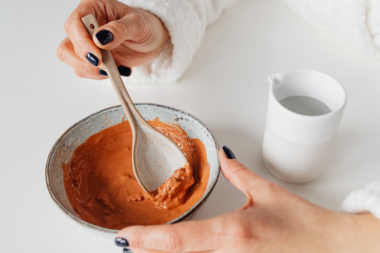 Clear face in 2 days by mixing turmeric and yogurt